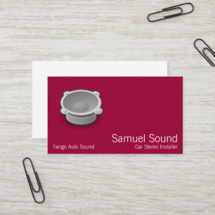 Sound Icon Business Card