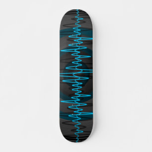Sound Light Blue Dark skateboard