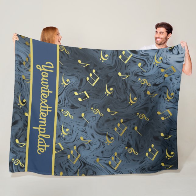 sound, metal, music, musical, sign, note, shape, fleece blanket (In Situ)