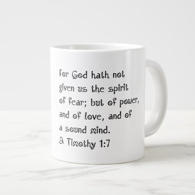 Sound Mind - Jumbo Mug (Front Right)