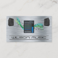 Sound Mixer and Speakers | Musical Notes
