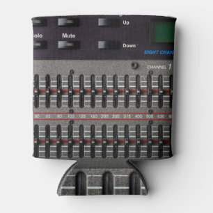 Sound Mixer Buttons Image. Can Cooler