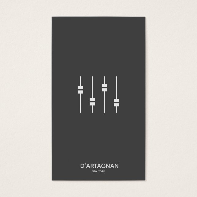 Sound Music Business Card (Front)