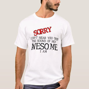 Sound Of Awesome Funny T-Shirt Humour