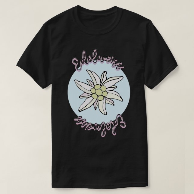 Sound of Music Edelweiss  Sticker T-Shirt (Design Front)