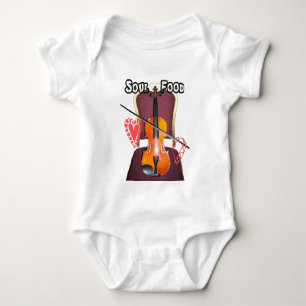 Sound of v love hakuna matata valentine baby bodysuit