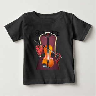 Sound of v love hakuna matata valentine baby T-Shirt