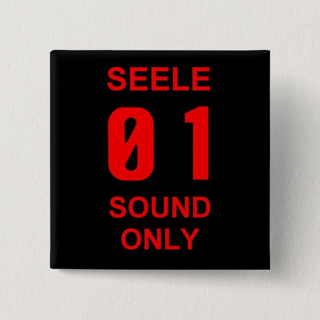 sound only 15 cm square badge (Front)