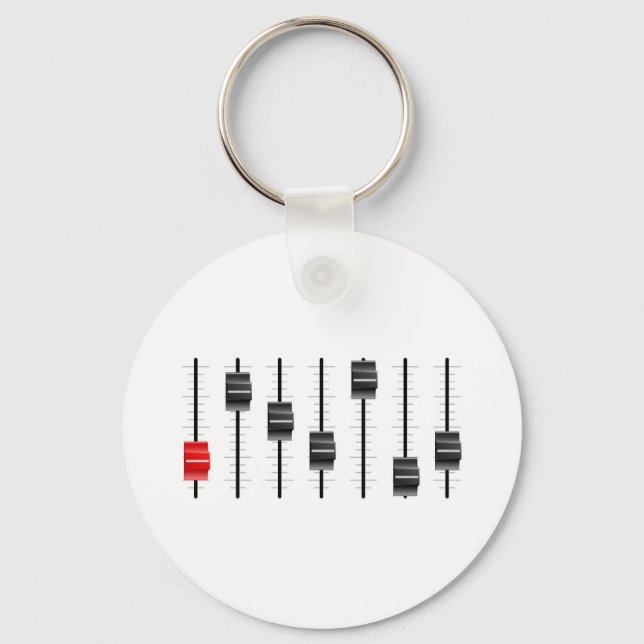 Sound or video control board Sliders or faders Key Ring (Front)