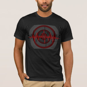 Sound Red Dark T-shirt black