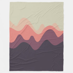 Sound Sketch 01 Fleece Blanket