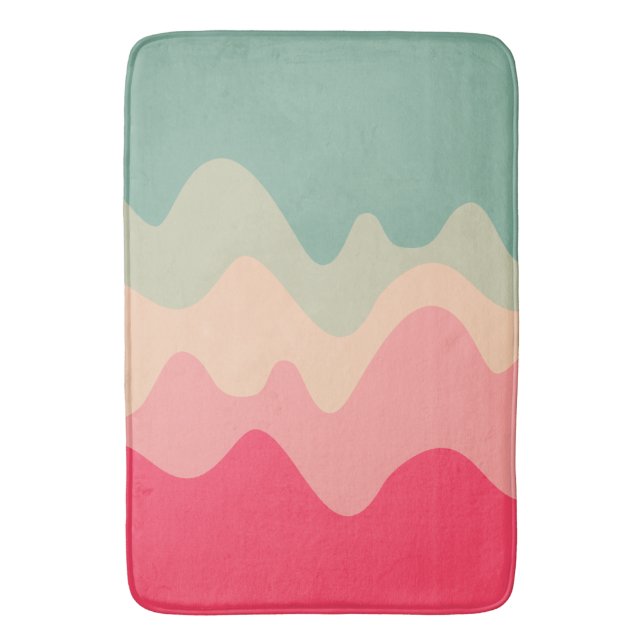 Sound Sketch 04 Bath Mat (Front Vertical)