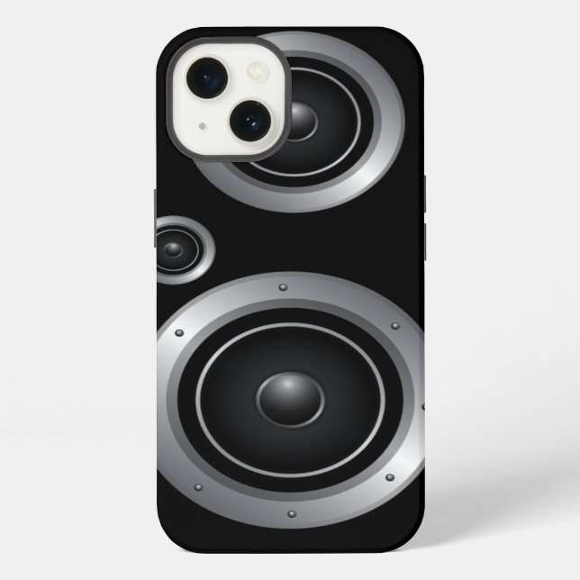 Sound Speaker iPhone Case (Back)