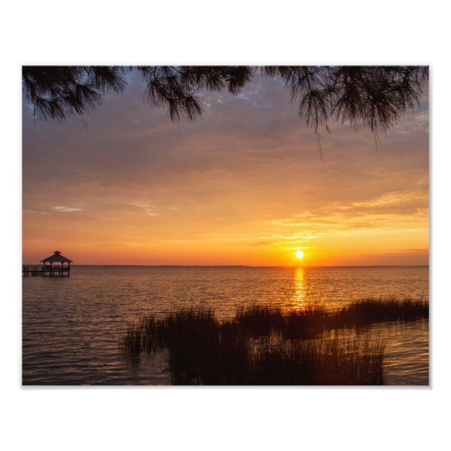 Sound Sunset OBX Photo Print (Front)