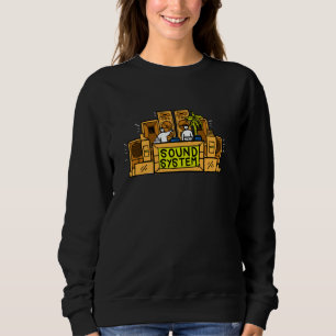 Sound System Reggae Jamaican Music Lovers Sweatshirt