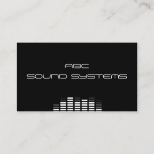 "Sound Systems" Business Card