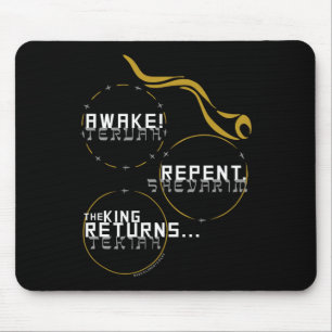 Sound the Shofar Fall Feasts Yom Teruah Day of Tru Mouse Mat