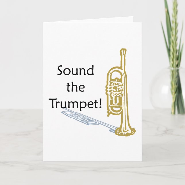 Sound the Trumpet Card (Front)