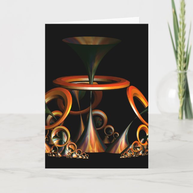 Sound The Trumpets Greeting Card (Front)