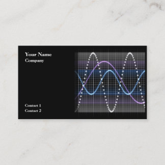 Sound Wave Design 01 - business cards