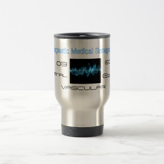 sound_wave, Diagnostic Medical Sonography, ECHO... Travel Mug