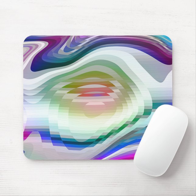 Sound Wave Mouse Mat (With Mouse)