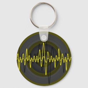 Sound Yellow Dark keychain