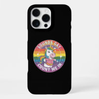 Sounds Gay Count Me In Unicorn Rainbow LGBTQ