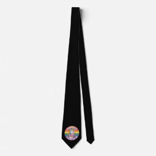 Sounds Gay Count Me In Unicorn Rainbow LGBTQ Tie