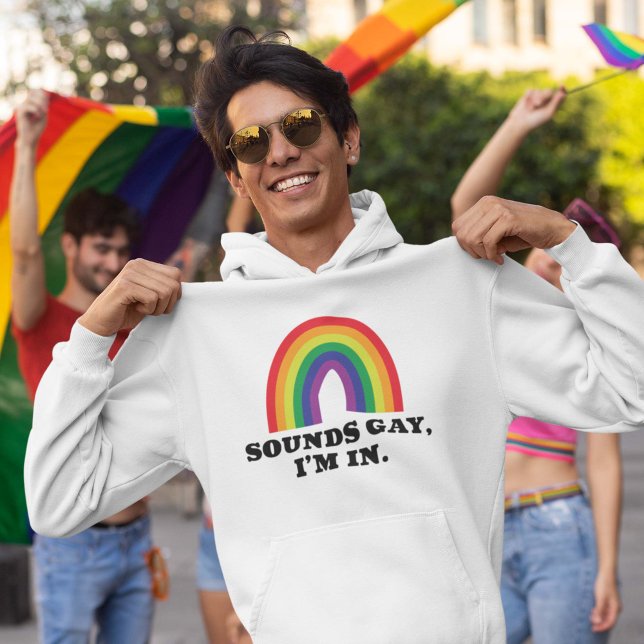 Sounds Gay I’m In Hoodie (Sounds Gay I’m In Hoodie Gay Pride)