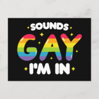 Sounds Gay I'm In Funny LGBT Pride