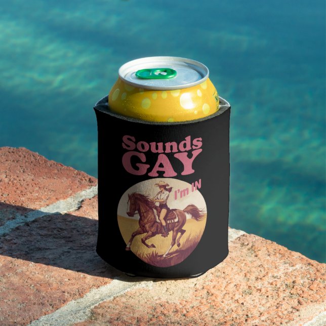 Sounds Gay I'm In Lesbian Western Pride Progress  Can Cooler (In Situ Pool)