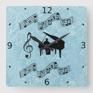 SOUNDS OF MUSIC CLOCK