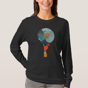 Sounds Of Ocean Vinyl The Great Wave T-Shirt