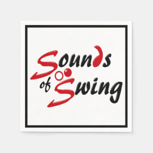 Sounds of Swing Napkin