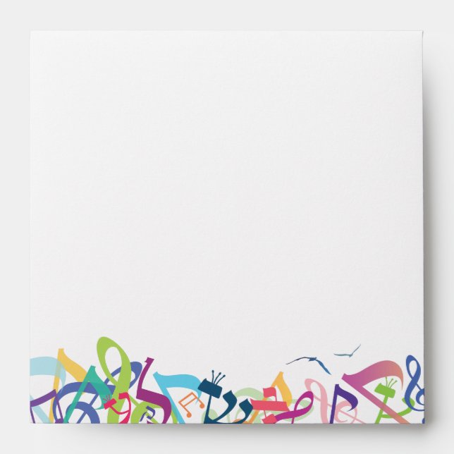 SOUNDS OF THE TORAH Bat Bar Mitzvah Envelope (Front)