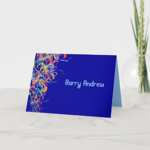 SOUNDS OF THE TORAH Bat Bar Mitzvah Thank you card