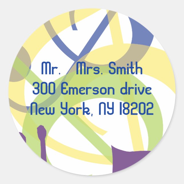 SOUNDS OF THE TORAH REPLY RETURN stickers lables (Front)