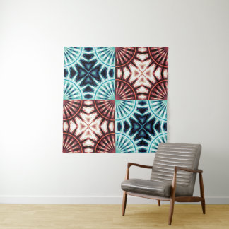 Soundwave Cross 2 Grid Tapestry
