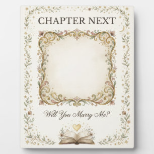 Soundwave of Love Marriage Proposal Plaque