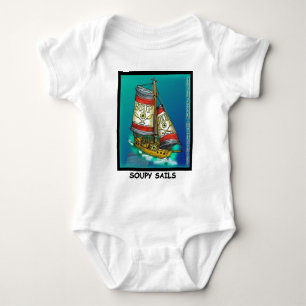 Soup And Sails Funny Gifts & Collectibles Baby Bodysuit