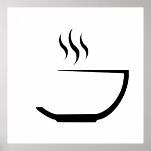 soup bowl image logo poster