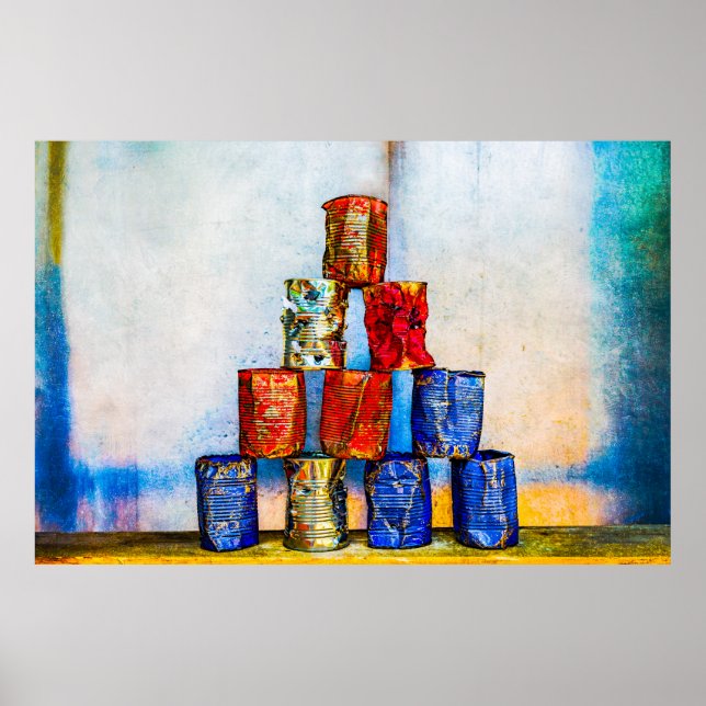 Soup Cans - After The Lunch Poster (Front)