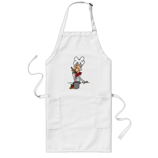 Soup Chef T-shirts and Gifts Long Apron (Front)