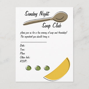 Soup Club Invitation