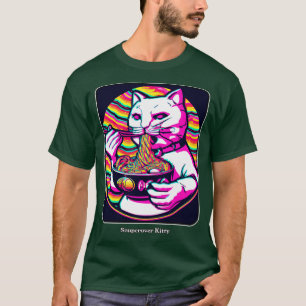 Soup craver cat ramen eating cat T-Shirt