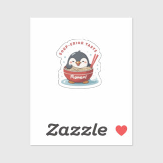 Soup-erior Taste cute penguin