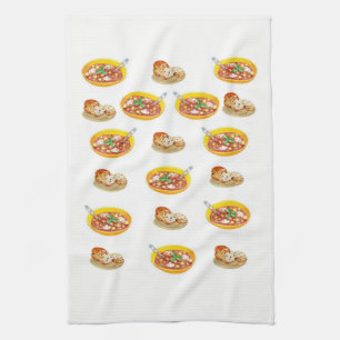 Soup kitchen hand towel