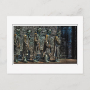 Soup Line Postcard