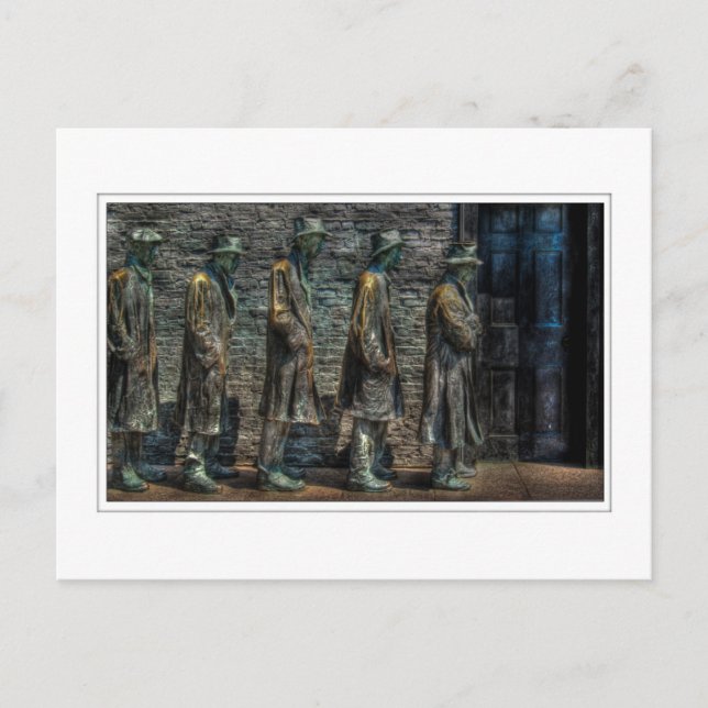 Soup Line Postcard (Front)